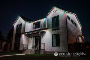 Gemstone Lights Modern 2-story