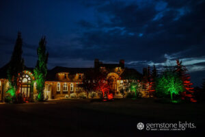 Gemstone Lights Estate Home