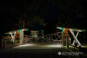 Gemstone Lights - Front Gate